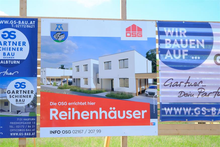 Andau: Spatenstich für Bungalows und Reihenhäuser