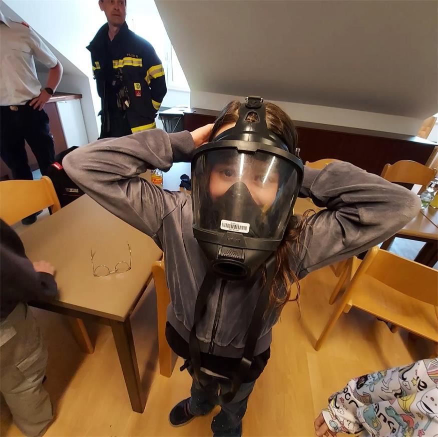 Volksschule bei FF Draßburg zu Besuch