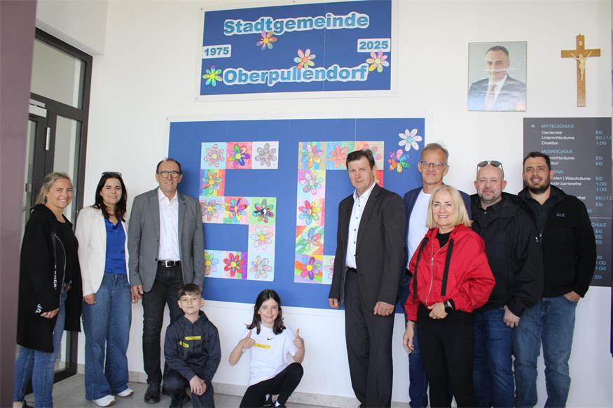 Sportliches Fest in der Oberpullendorfer Volksschule