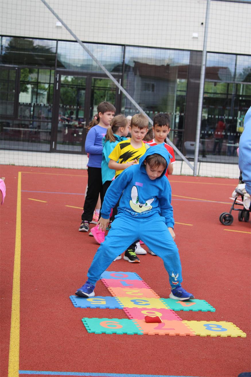 Sportliches Fest in der Oberpullendorfer Volksschule