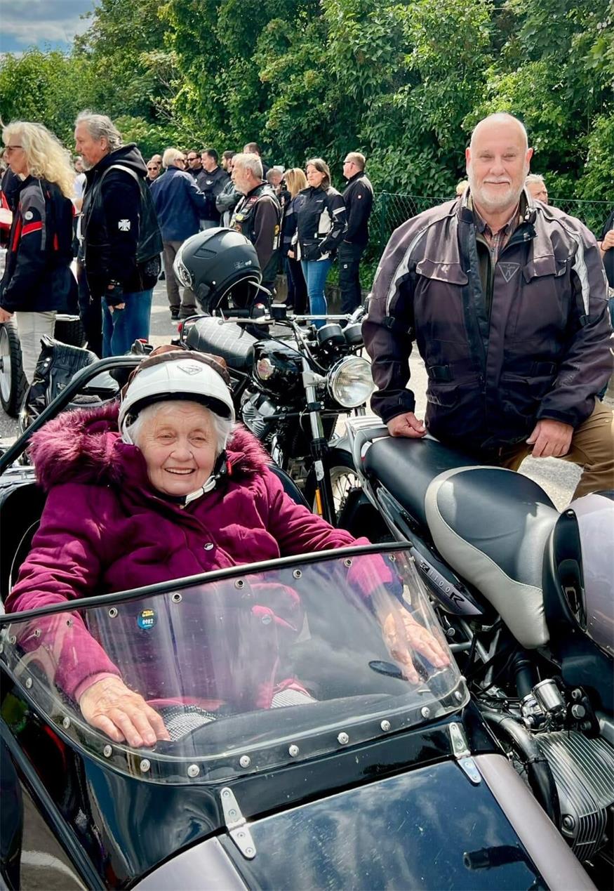 Draßburg: Born to be wild – Pflegeheim-Bewohner als „Biker“