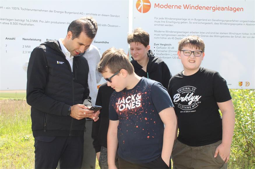 Sonderschülerinnen und -schüler erkundeten Hybridpark Deutschkreutz