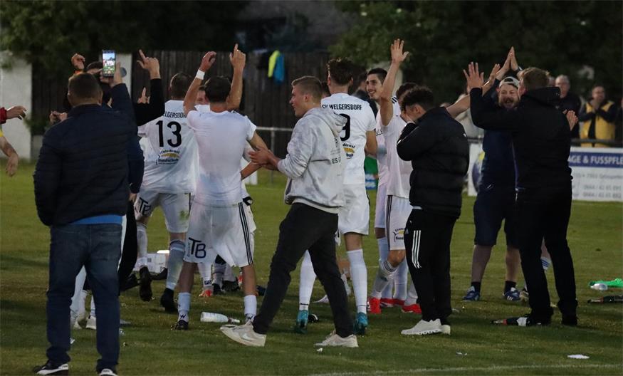Nach Heimsieg: Welgersdorf ist Meister & steigt auf