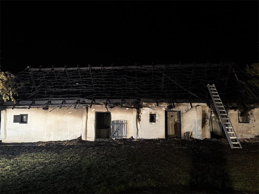 Großbrand in Stinatz: Zwei Gebäude des Heimathauses zerstört