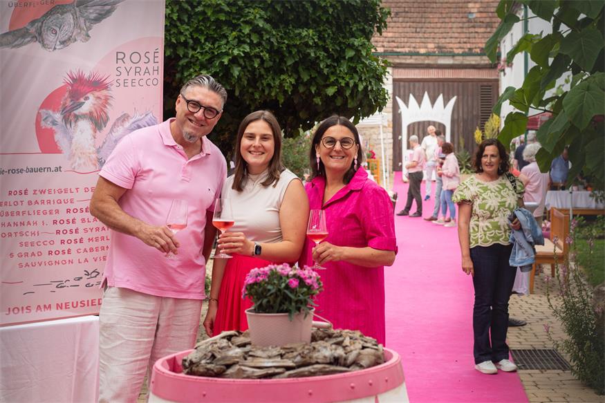 Jois: Agerlhof ganz im Zeichen des Rosés