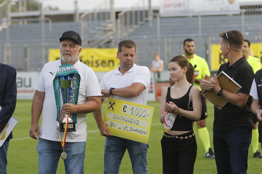 Parndorf holte sich auch den Cupsieg
