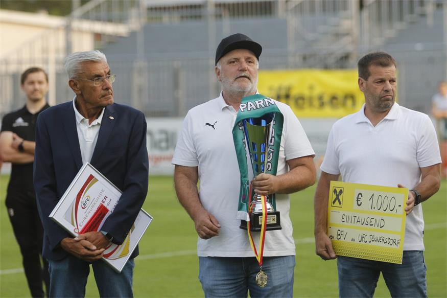 Parndorf holte sich auch den Cupsieg