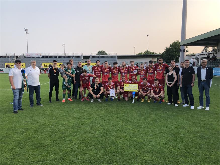 Parndorf holte sich auch den Cupsieg