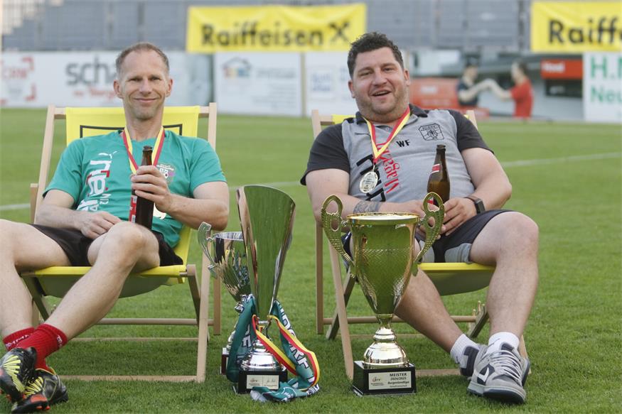 Parndorf holte sich auch den Cupsieg