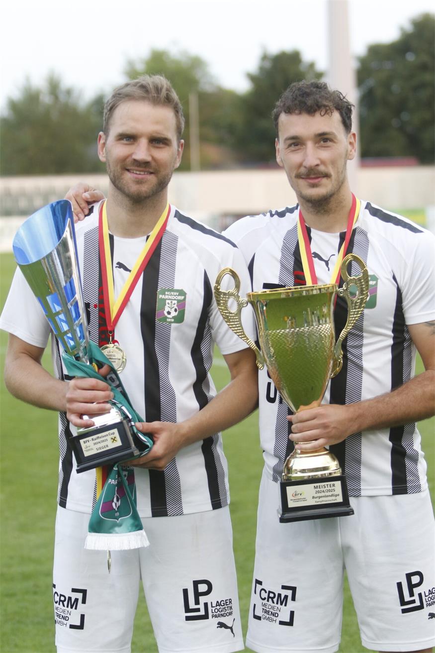 Parndorf holte sich auch den Cupsieg