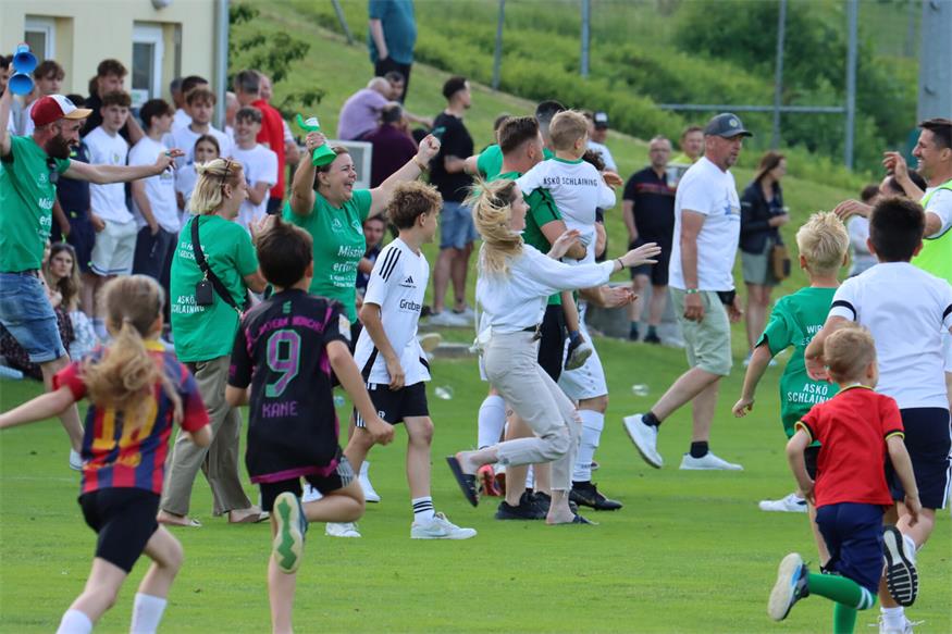 Nach Aufstieg auch der Titel fix: Schlaining ist Meister!