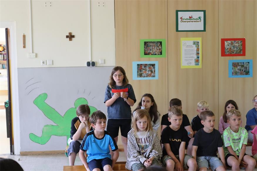 „Heimat zum Verschicken“ - Briefmarken aus der Schule Oberpetersdorf