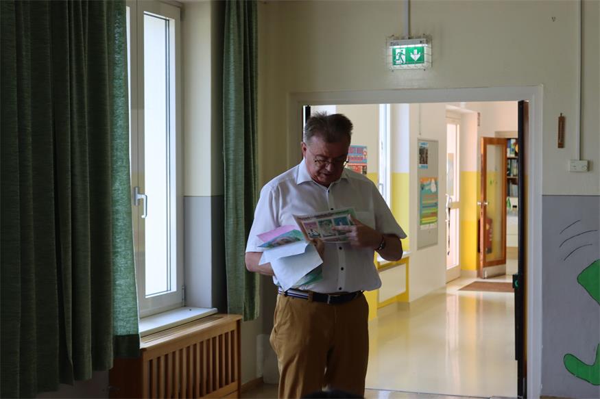 „Heimat zum Verschicken“ - Briefmarken aus der Schule Oberpetersdorf