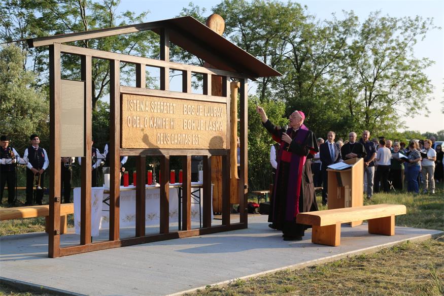 Neue Gedenkstätte in Deutsch Jahrndorf erinnert an Zwangsarbeit