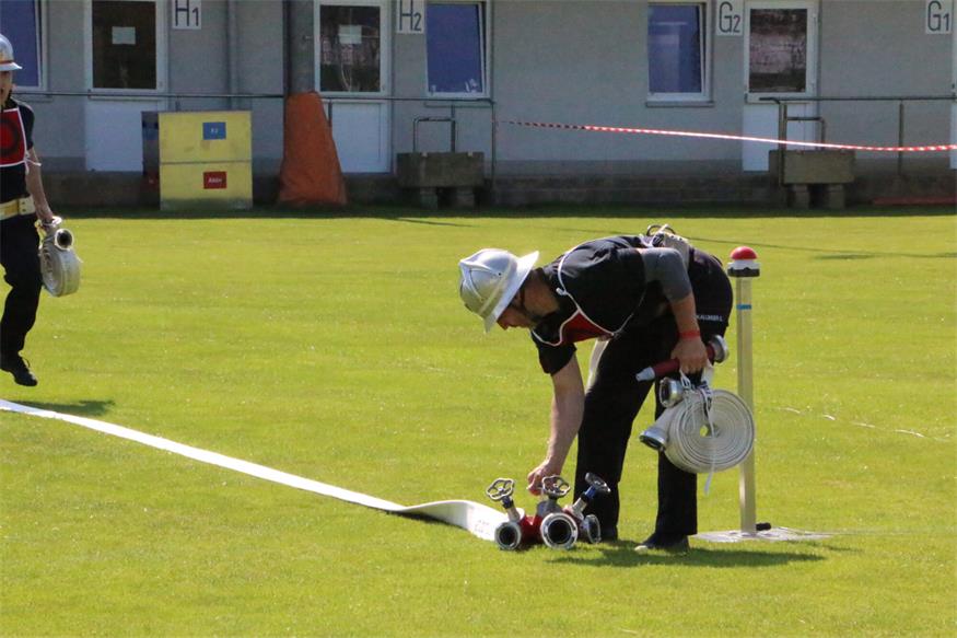 Karl dominierte Bezirksbewerb der Feuerwehren in Pilgersdorf