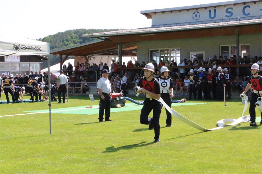 Karl dominierte Bezirksbewerb der Feuerwehren in Pilgersdorf