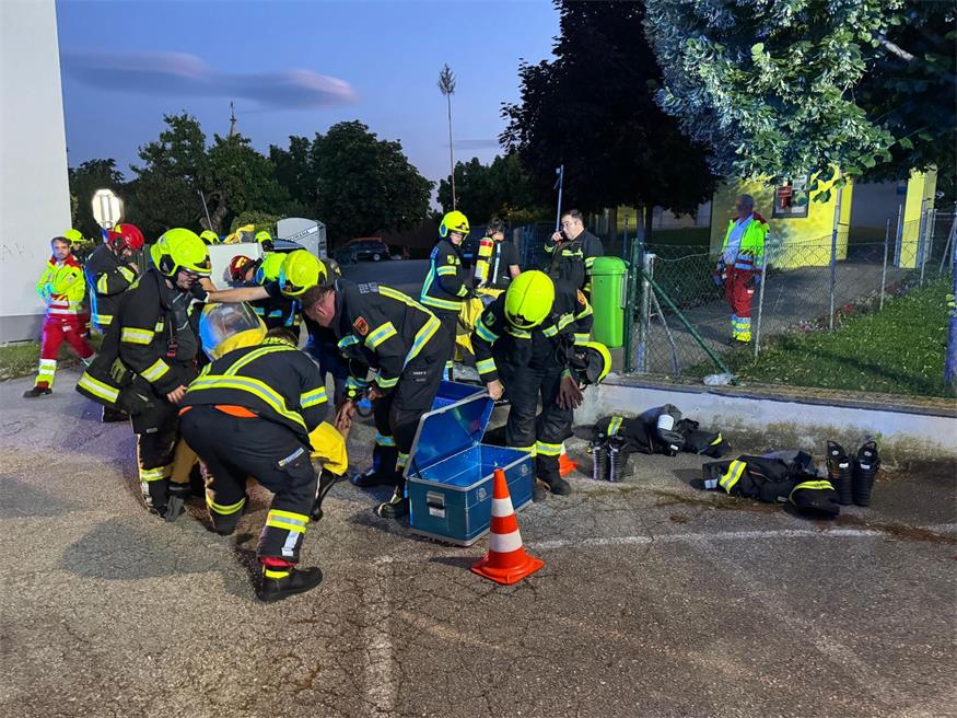 Chlorgasaustritt im Pöttschinger Bad