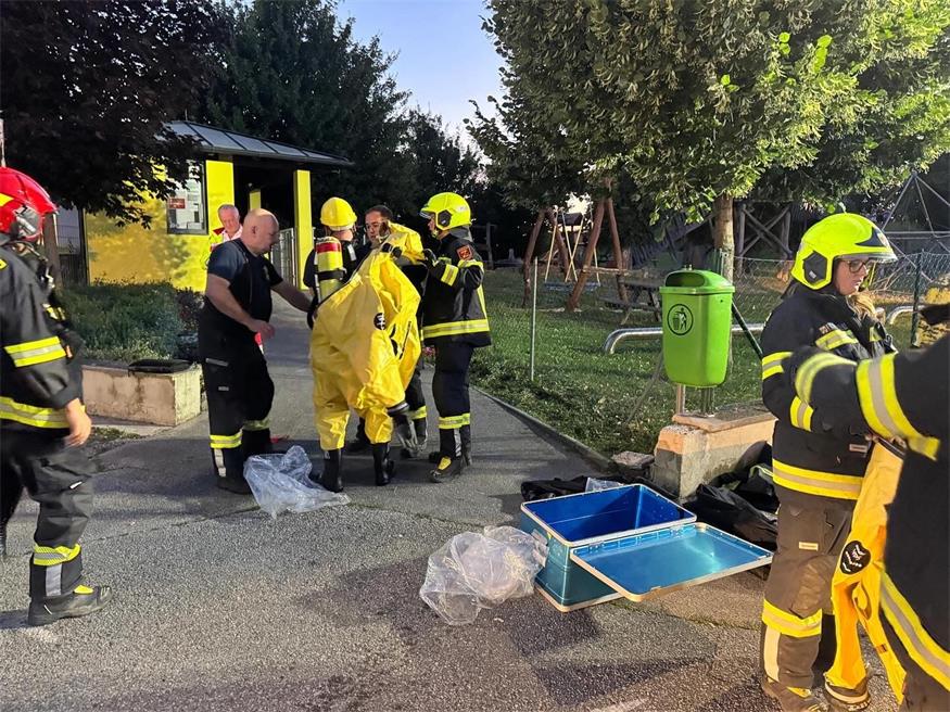 Chlorgasaustritt im Pöttschinger Bad