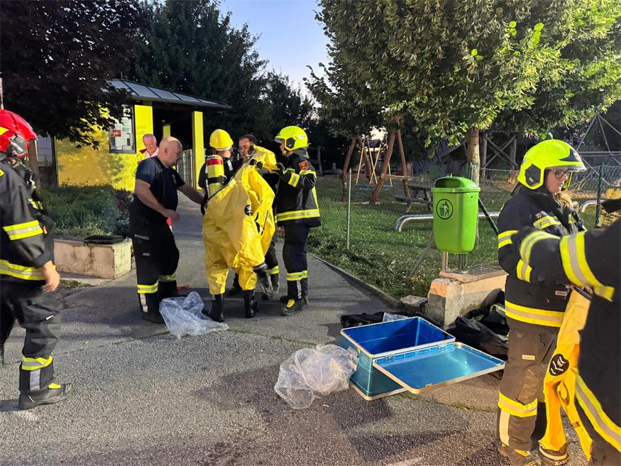 Chlorgasaustritt im Pöttschinger Bad