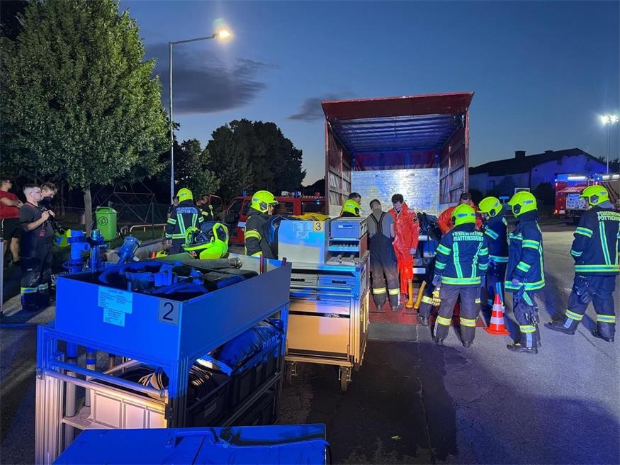 Chlorgasaustritt im Pöttschinger Bad