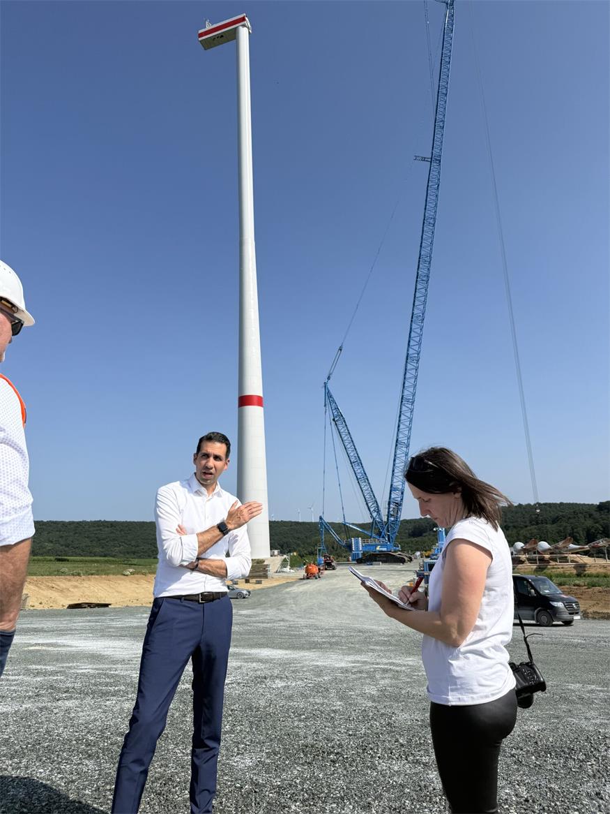 Neue Windräder für Deutschkreutz: Noch mehr Power aus 244 Metern Höhe