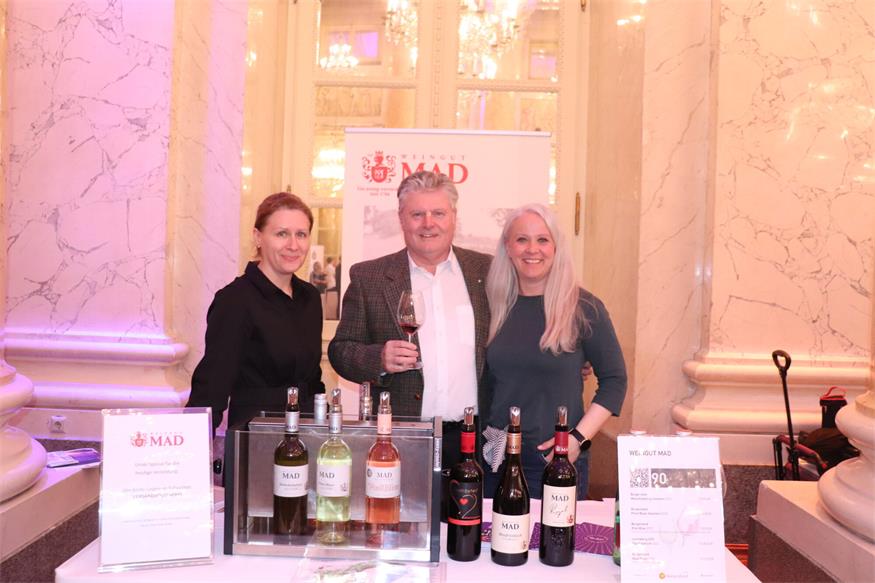 Unser Wein auf der wichtigsten Bühne der Republik