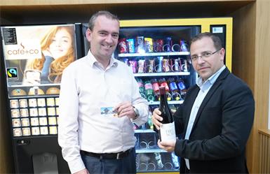 Wein-Burgenland-Obmann Herbert Oschep und Wirtschaftskammer-Präsident Andreas Wirth (v.l.).