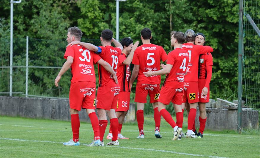 Werden sie erneut jubeln? Parndorf trifft am Freitag (19:30 Uhr) daheim auf Leithaprodersdorf.
