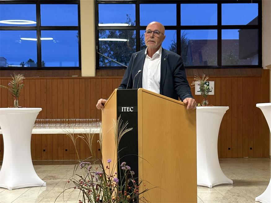 Werner Huf (SPÖ) bei seiner Abschiedsrede.