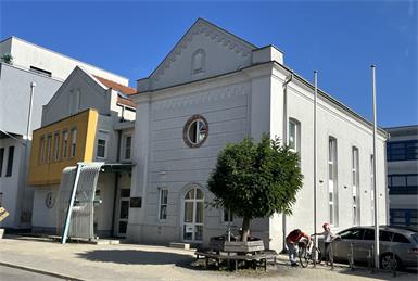 Wie die ehemalige Synagoge in Oberwart künftig genutzt wird, steht noch nicht fest.