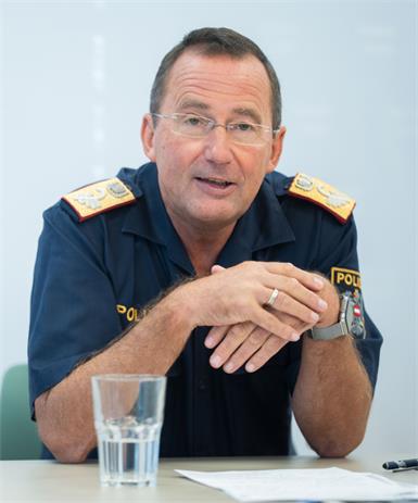 Wiens Polizeipräsident Gerhard Pürstl sieht weiter Sparbedarf