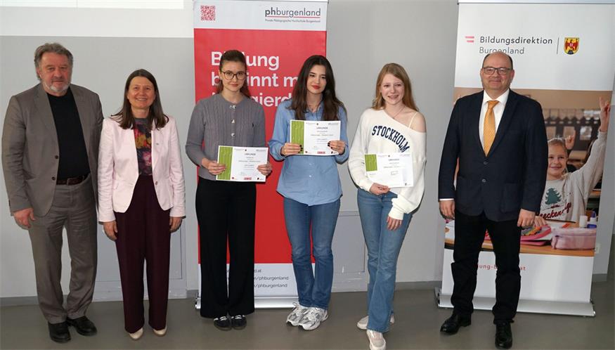 Burgenlands beste Sprachtalente bei der Trophy gekürt