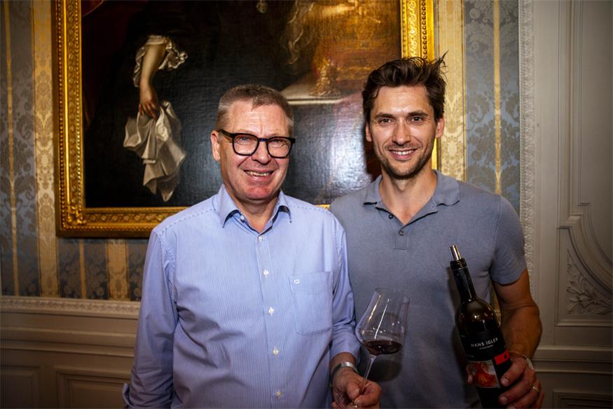 Wolfgang und Clemens Reisner vom Weingut Hans Igler.