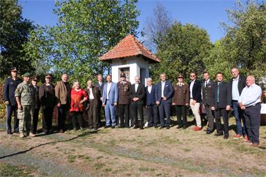 Zahlreiche Fest- und Ehrengäste besuchten auch heuer die Gedenk- und Schutzpatronfeier anlässlich 35 Jahre Matthäus-Bildstock.