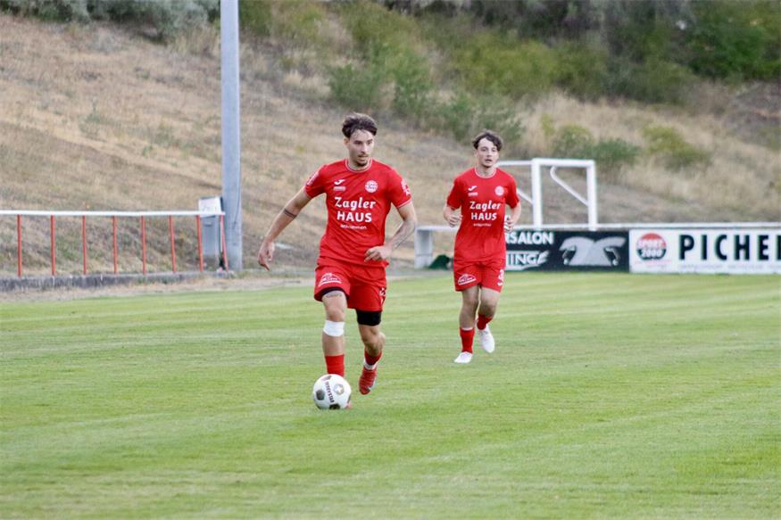 Zalan Kallai erzielte seinen ersten Pflichtspieltreffer für Oberpullendorf. 