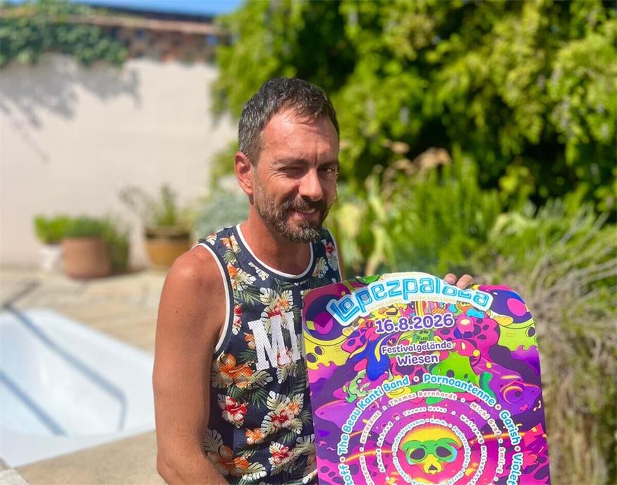Zum runden Geburtstag geht Andreas Lopez unter die Veranstalter. Auf die Frage, ob das „Lopezpalooza“ auch fortgesetzt werden könnte, meint er: „Wenn es gut ankommt und geplant abläuft – warum nicht?“