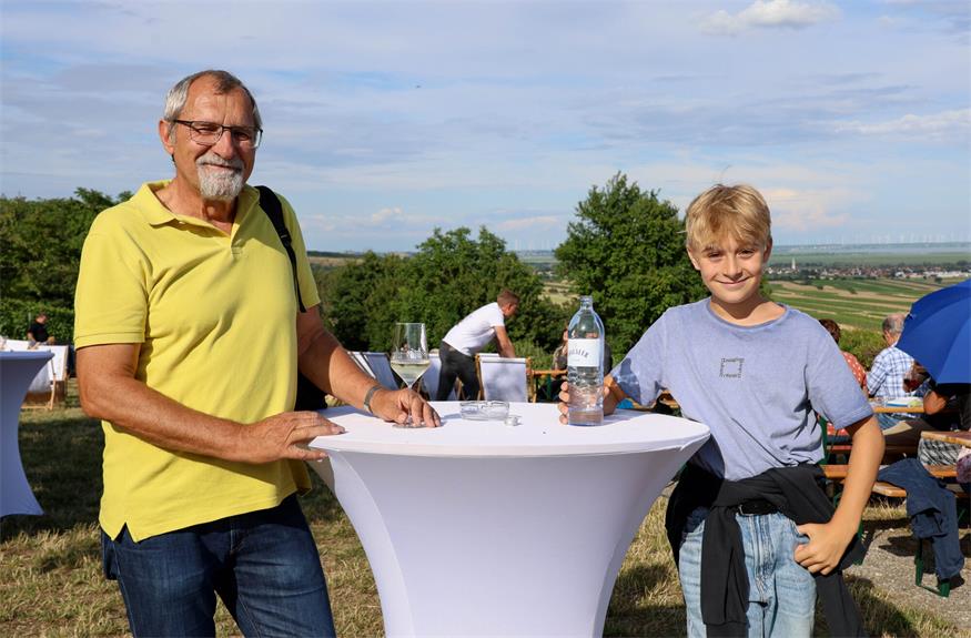 Weinquartett-Picknick im Himmelreich
