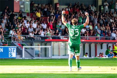 Zweimal Drei macht Sechs - Lukas Secco besiegelte bei Donaufeld den zweiten Dreier in Serie.