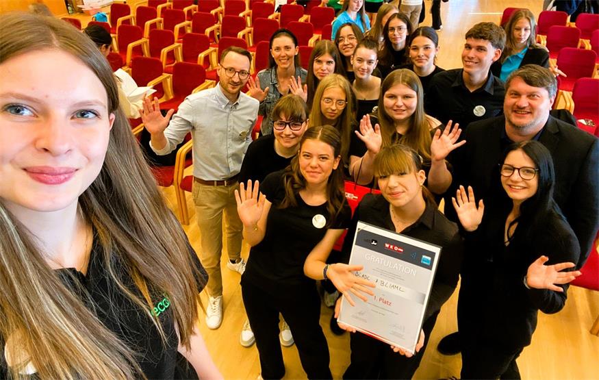 ecole güssing vertritt das Burgenland beim Bundesfinale Junior  in WKO Wien.